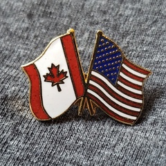 Canada and US Flags