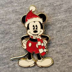 Holiday Mickey Mouse VIP Pin
