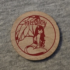 Hellwitch Wooden Nickel