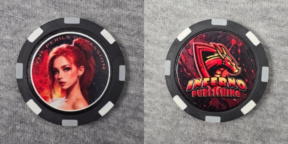 Perils of Passion 2 Poker Chip