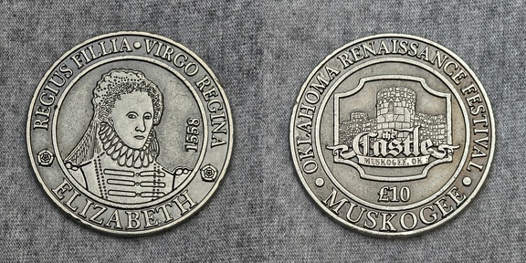 Castle at Muskogee - £10 Coin